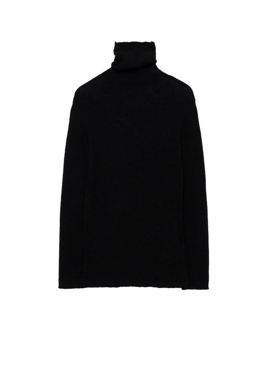 RIB HIGHNECK PULLOVER