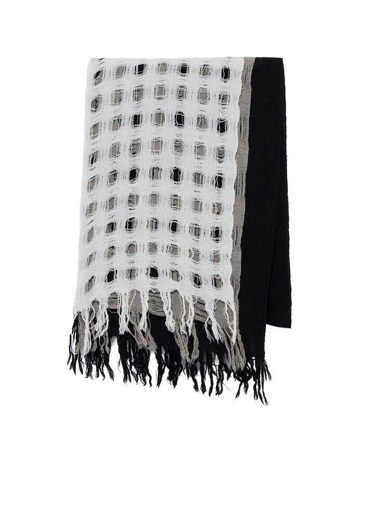 MERINO WOOL 3 PANELS STOLE