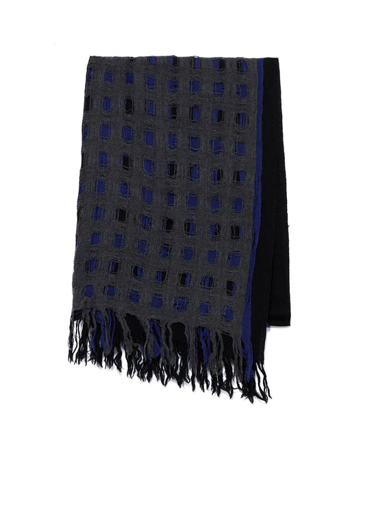 MERINO WOOL 3 PANELS STOLE