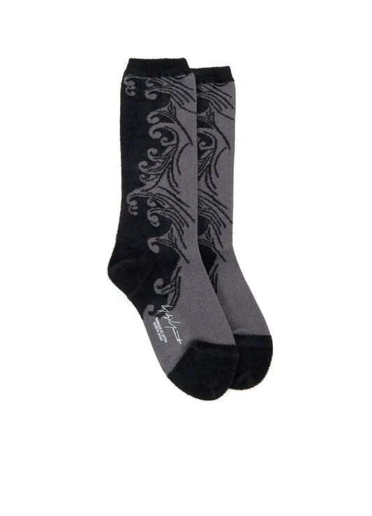 ACNY/CHENILLE YARN WAVE SOCKS