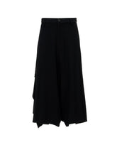 FLANNEL B DRAPED PANTS