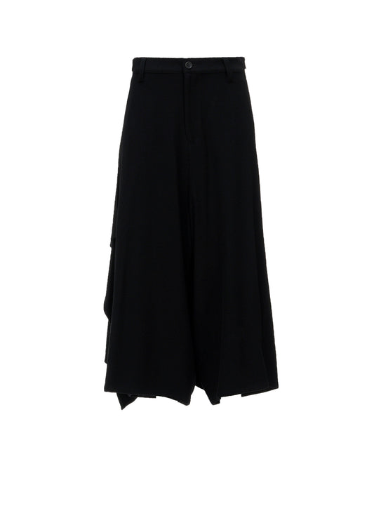 FLANNEL B DRAPED PANTS