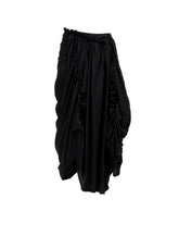 Ry/Si/Ny VOILE PANELED GATHER SKIRT
