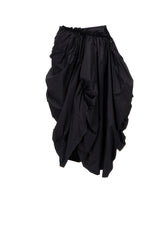 Ny TAFFETA PANELED GATHER SKIRT