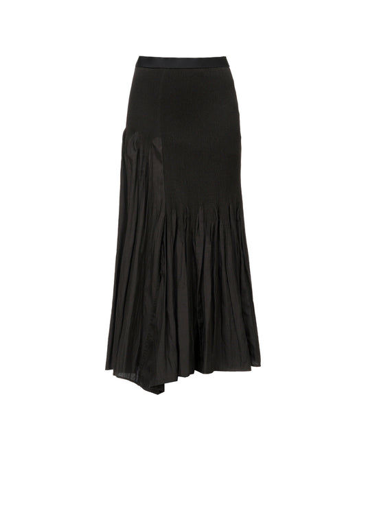 SHIRRED SKIRT