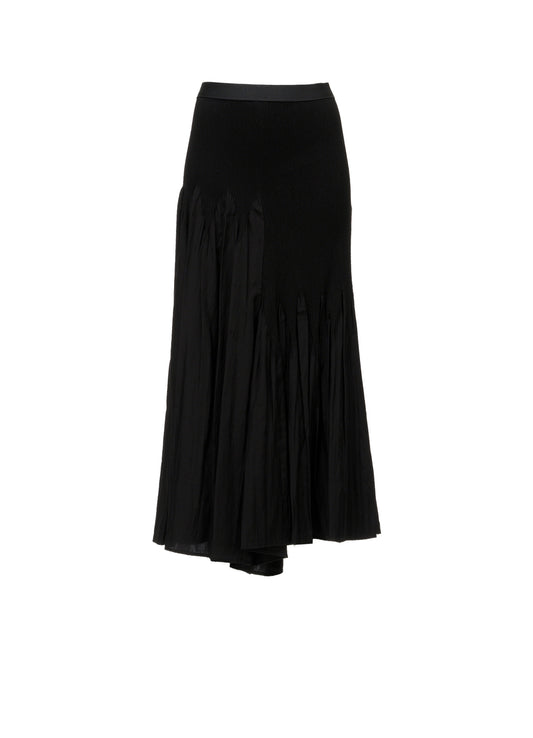 SHIRRED SKIRT