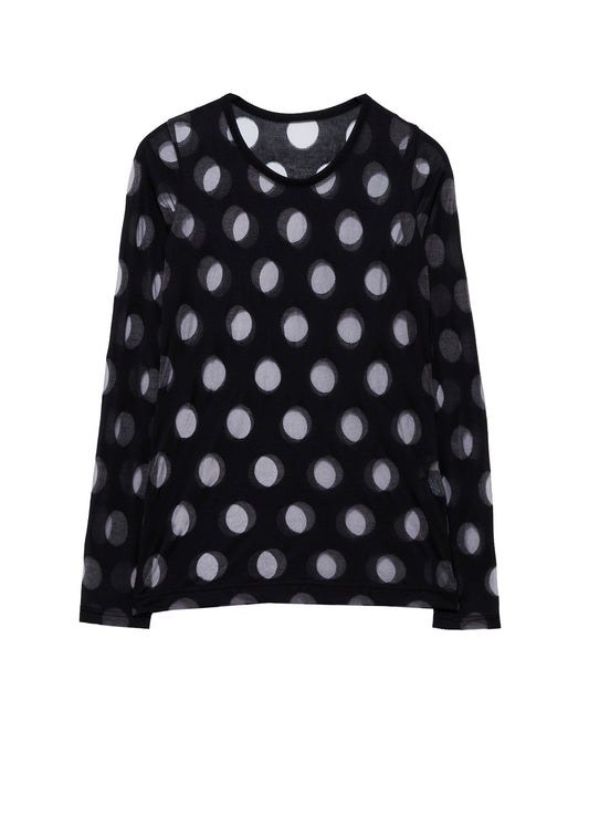 C/NY OPAL SINGLE JERSEY  ROUND NECK LONG SLV T