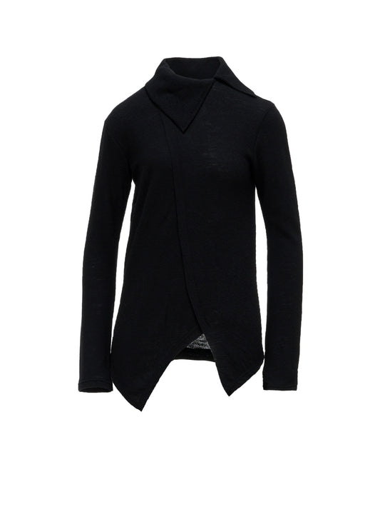 AIRY SPUN LIGHT MILLED ASM COLLAR PULLOVER