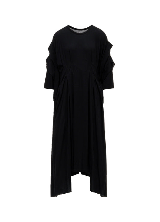 SUPIMA SINGLE JERSEY REVERSE SEAM DRESS