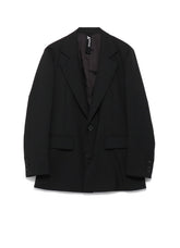 T/W GABARDINE TWO BUTTONS SINGLE JACKET