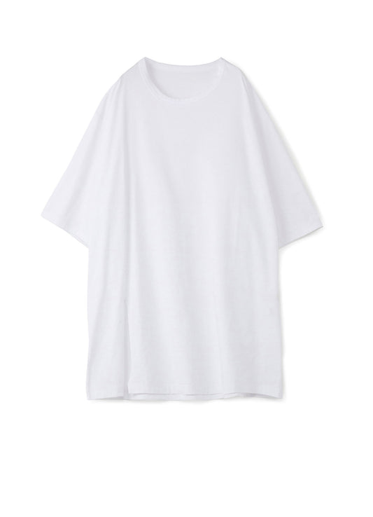 COTTON JERSEY MIX TIERED LONG SLEEVED T