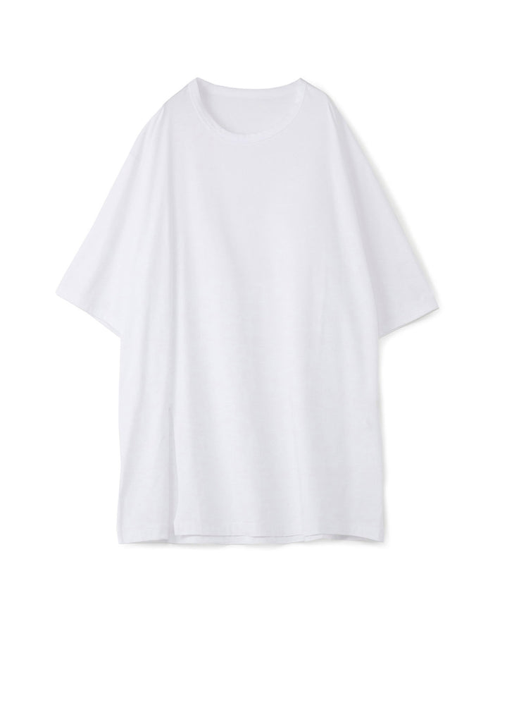 COTTON JERSEY MIX TIERED LONG SLEEVED T