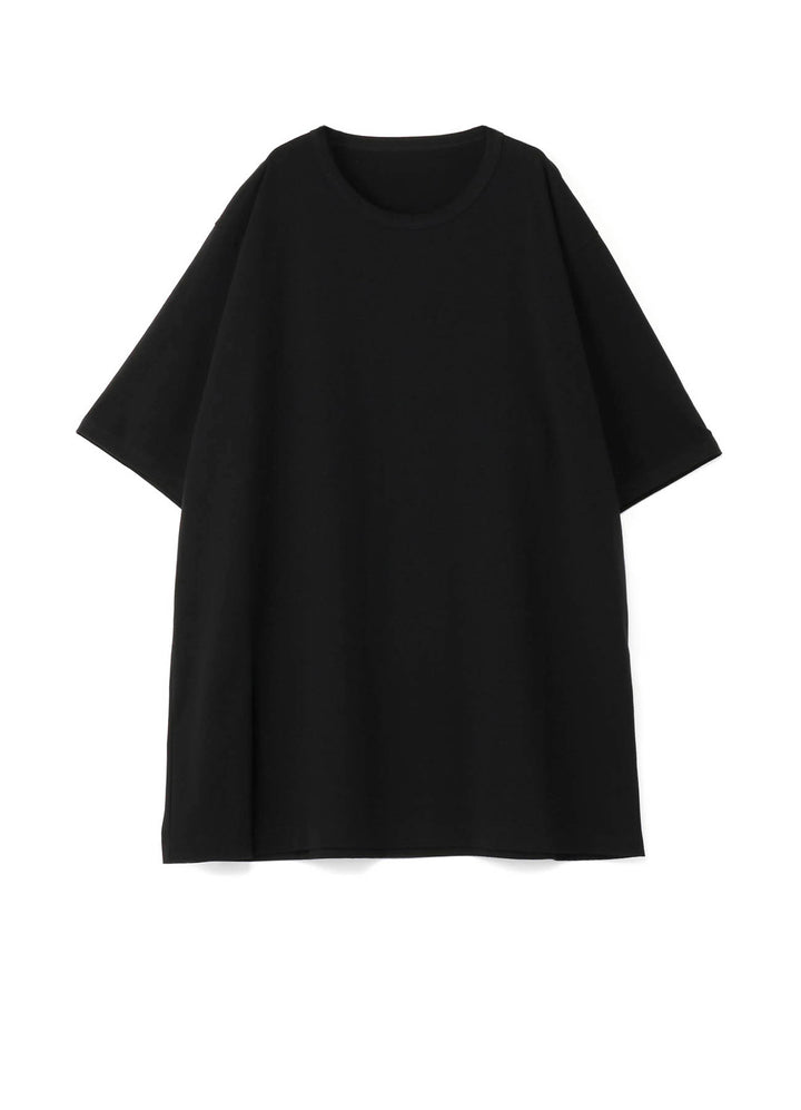 COTTON JERSEY MIX TIERED LONG SLEEVED T