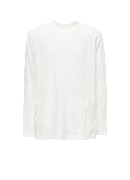 CATCH WASHER MIX TIERED LONG SLEEVED T