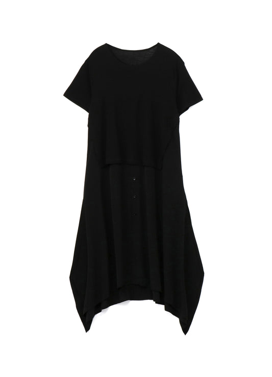 LONG SHIRT DOCKING DRESS