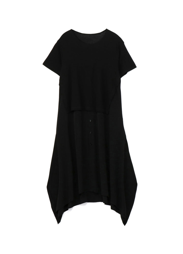 LONG SHIRT DOCKING DRESS – THE SHOP YOHJI YAMAMOTO