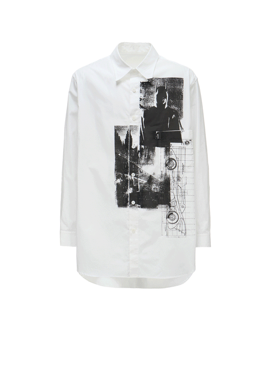 DC SUPER-VILLAINS COTTON PRINT SHIRT