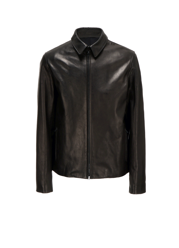 DC SUPER-VILLAINS "THE JOKER" LEATHER JACKET