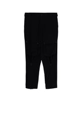 CREPE de CHINE ZIPPER JODHPURS CARGO PANTS
