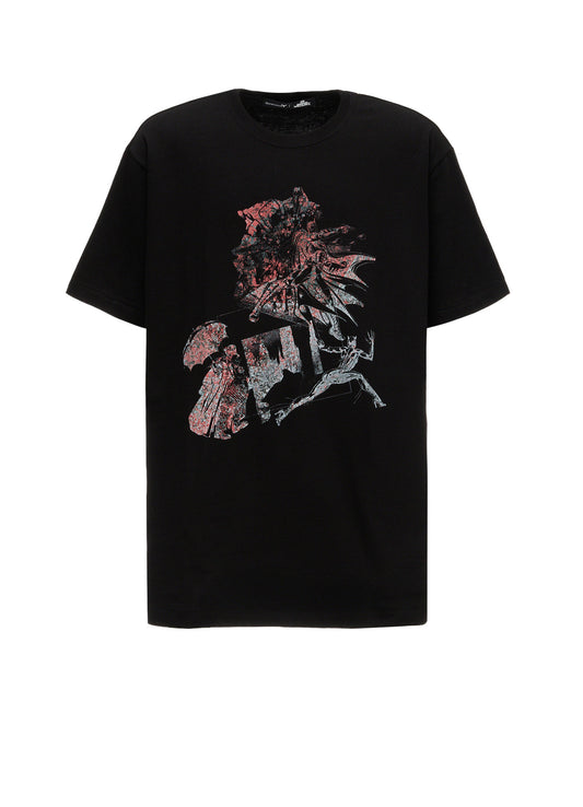 DC SUPER-VILLAINS GRAPHIC T-SHIRT RED