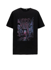 DC SUPER-VILLAINS GRAPHIC T-SHIRT PINK