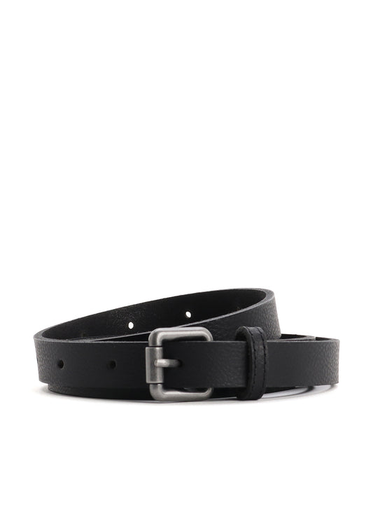 COW LEATHER ROLLER BUCKLE BELT
