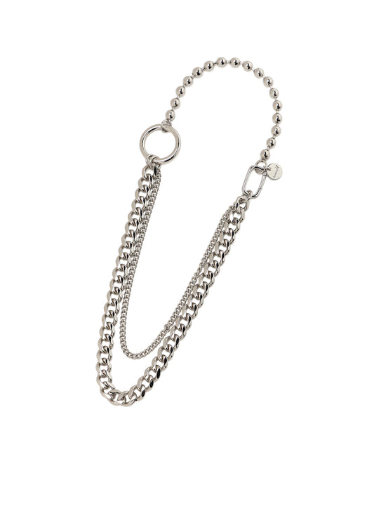 BRASS AND ALLOY NECKLACE