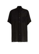 CELLULOSE LAWN SHORT-SLEEVED SHIRT