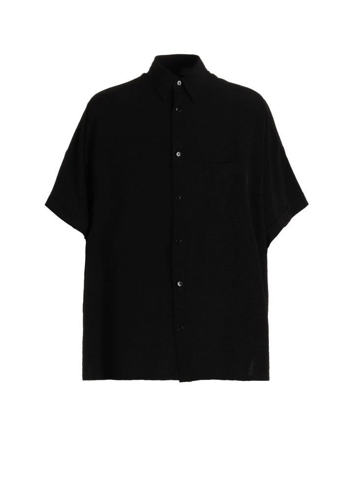 CREPE de CHINE FRONT DOLMAN BIG SHIRT