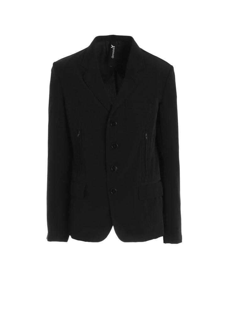CREPE de CHINE SLIM FIT JACKET