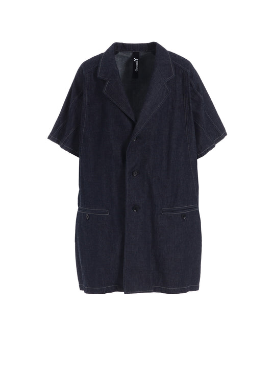 【1/16 10:00(JST) Release】8oz SLUB DENIM SHORT SLEEVED JACKET