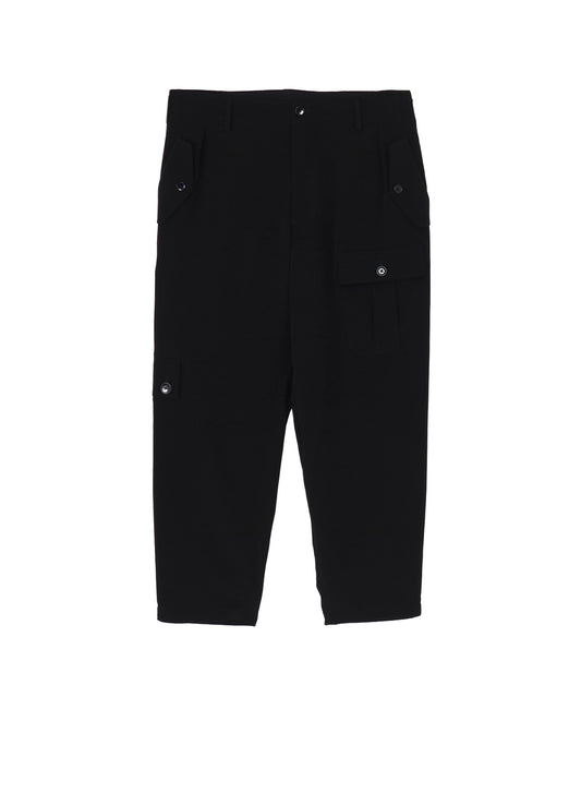 CREPE de CHINE POCKET SLIM PANTS