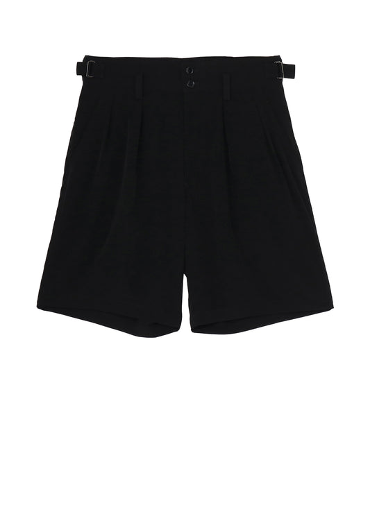 CREPE de CHINE PLEATED SHORTS