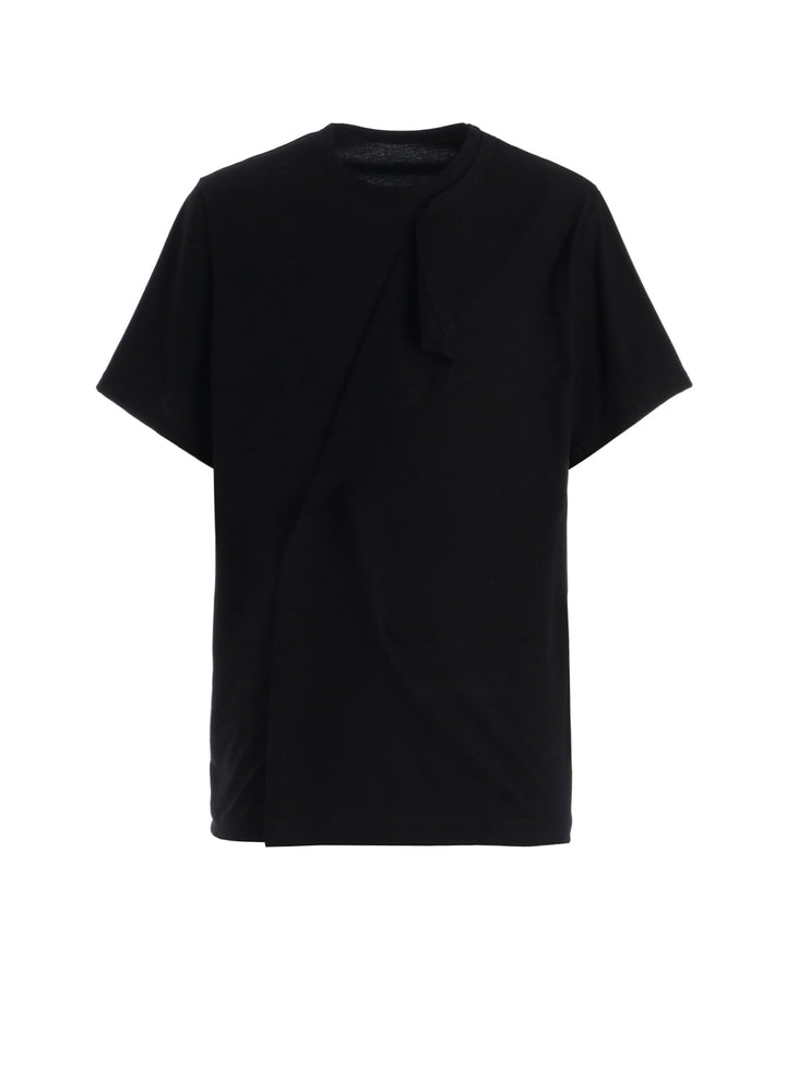 30 HARD TWIST STRETCH JERSEY LAYERED SHORT SLEEVE T-SHIRT