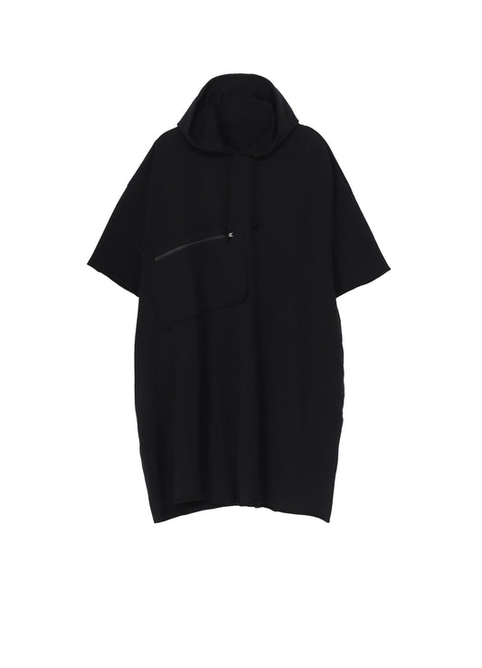 40/20 MINI FLEECE LONG HOODIE W/CHEST POCKET
