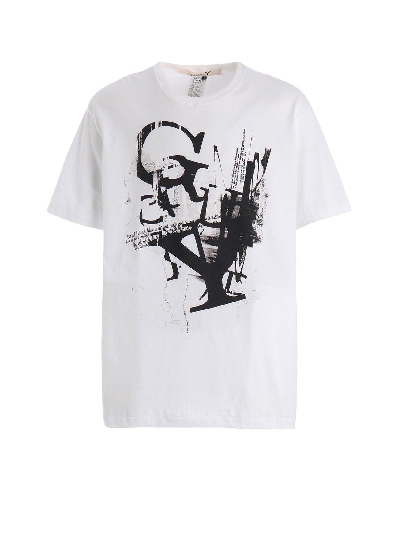 JERSEY LOGO T-SHIRT – THE SHOP YOHJI YAMAMOTO