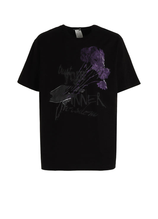 JERSEY ROSE AND HANDS T-SHIRT