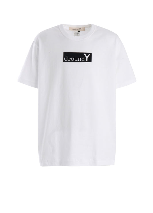 JERSEY FLOCKY BOX LOGO T-SHIRT