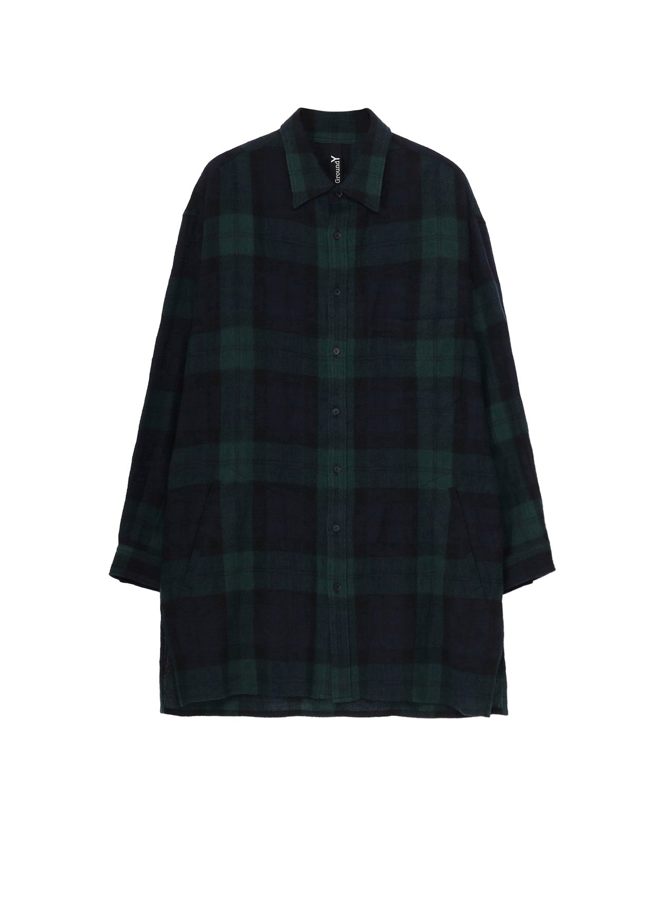 【Ground Y】Long Shirt Ground Y Standard Big Shirt （Black） - Osaka / Kyoto, Ship