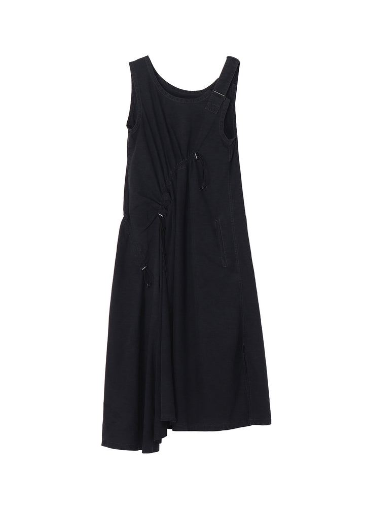 C/NY SULFUR DYEING STONE WASH BIO SLEEVELESS DRESS