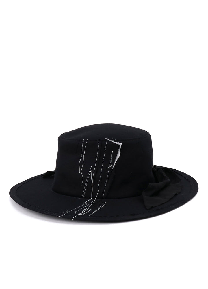 COTTON TWILL SCARF HAT