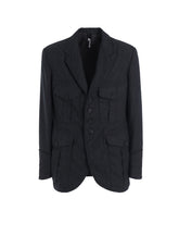 W.TA SAXONY MILITARY BACK PLEATS JACKET