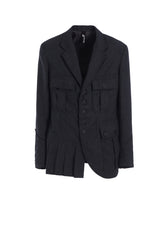 W.TA SAXONY MILITARY FRONT PLEATS JACKET