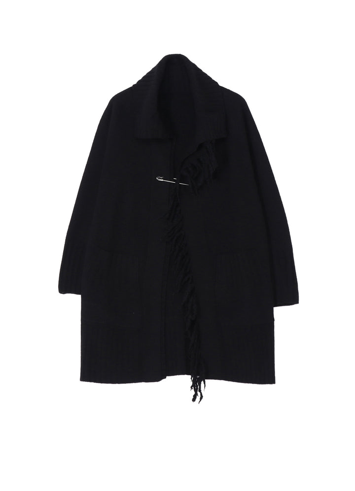 BoilMerinoWool FRINGE KNIT GOWN