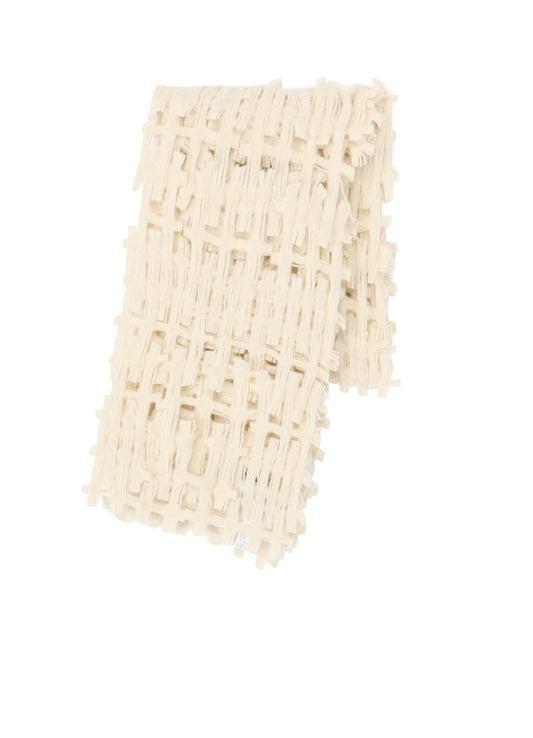 WOOL DOBBY SCARF