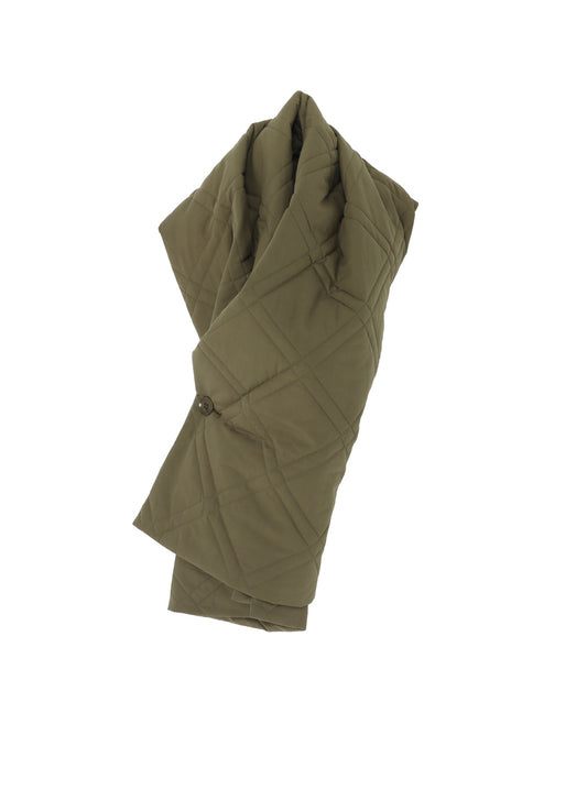 COTTON TYPEWRITER PADDED SCARF