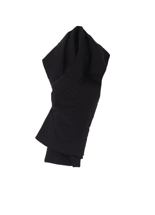 COTTON TYPEWRITER PADDED SCARF