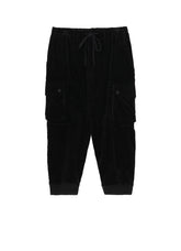 PAIR CORDUROY AIR TURNING RIBBED HEM CARGO