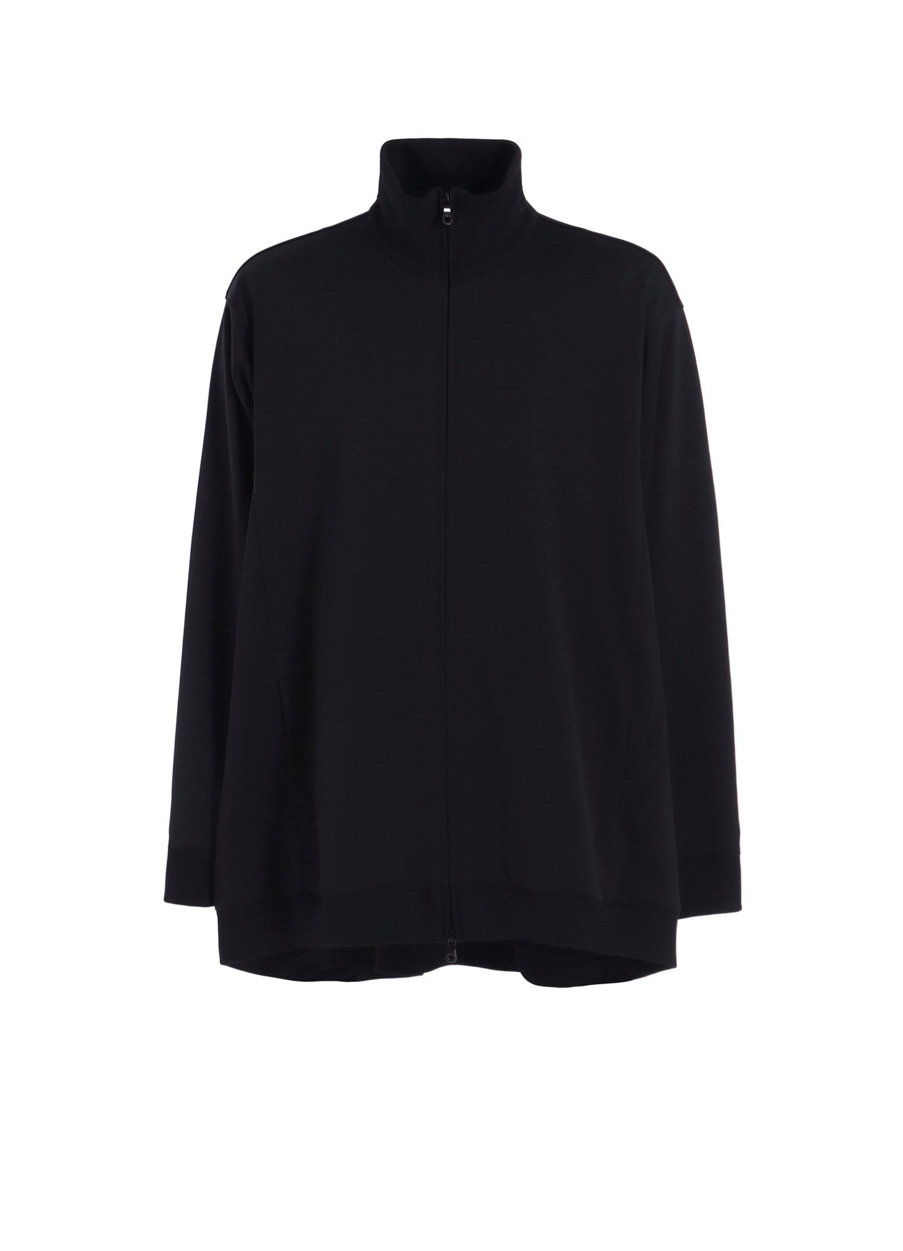 POLYESTER SMOOTH SIDE SLIT TRACK JACKET – THE SHOP YOHJI YAMAMOTO