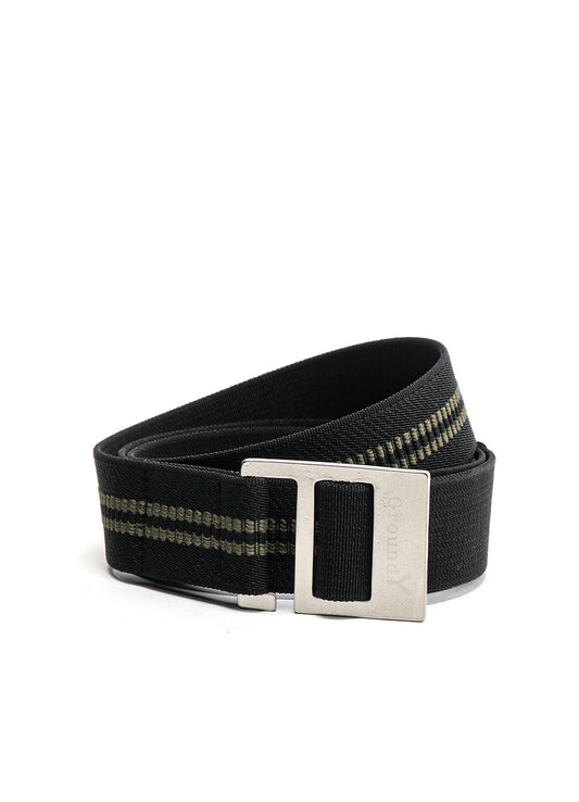 STRIPED RUBBER JACQUARD STRETCH BELT